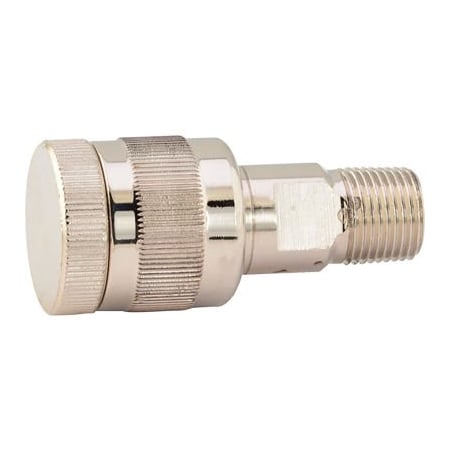 Bva Hydraulics BVA Hydraulic Coupler Regular Flow Female Side, 3/8in-18 NPTF CR38F